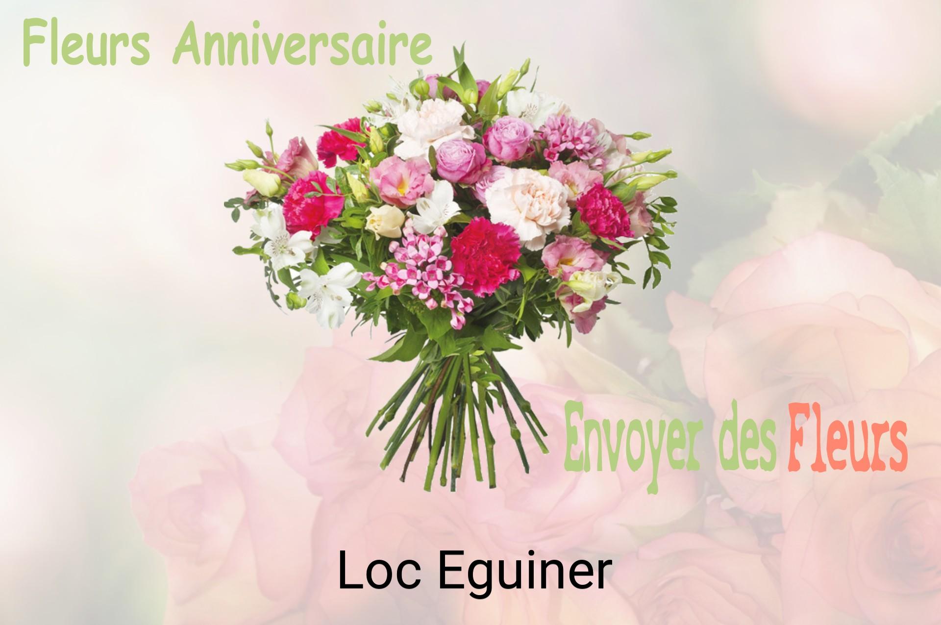 Bouquet de fleurs d’anniversaire livré à Loc-Eguiner