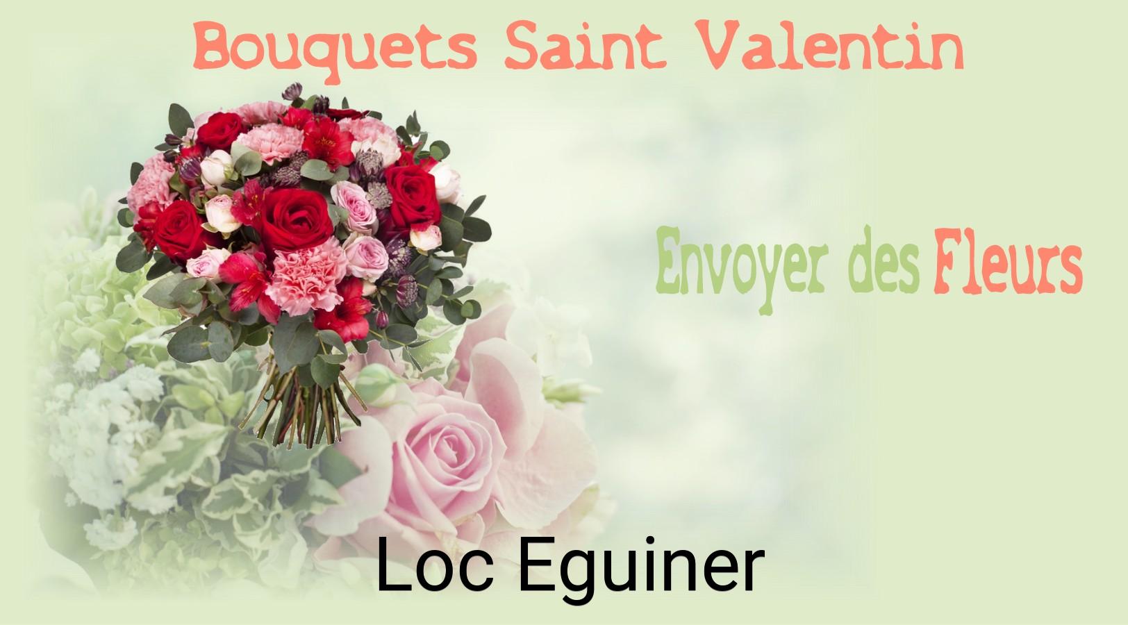 Roses de Saint-Valentin livrées à Loc-Eguiner